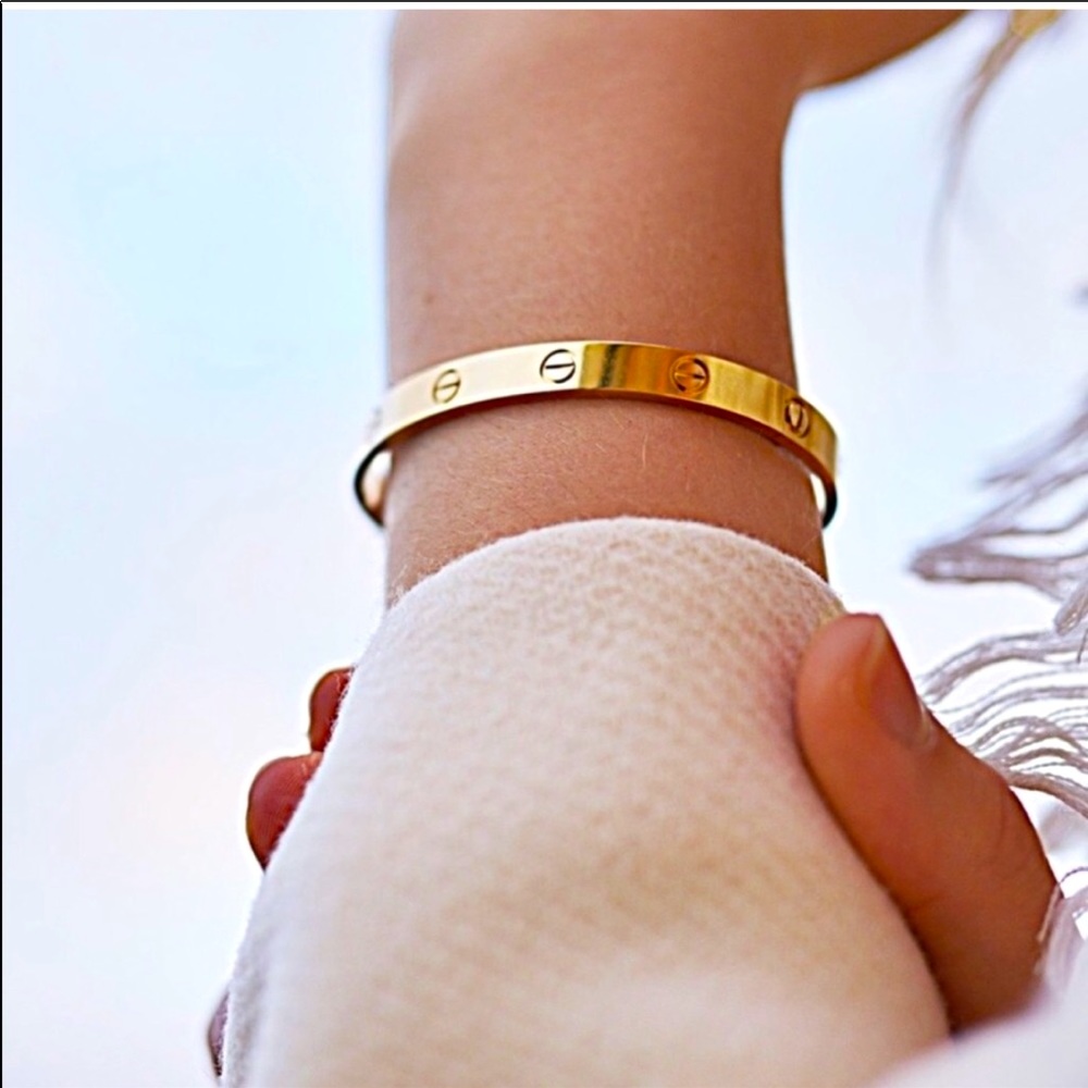 Gold Love bracelet
